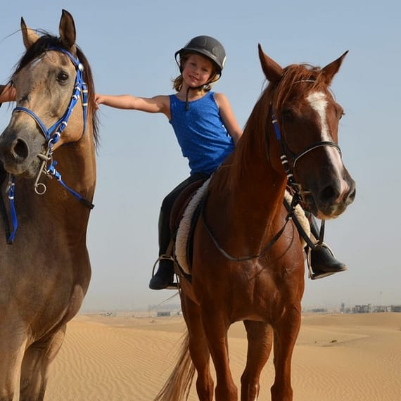 One Hour Horse Desert Hacking Experience At Al Sultan Equestrian Club Abu Dhabi