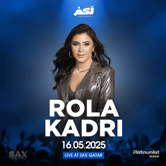 Rola Kadri Live at SAX in Doha Concerts