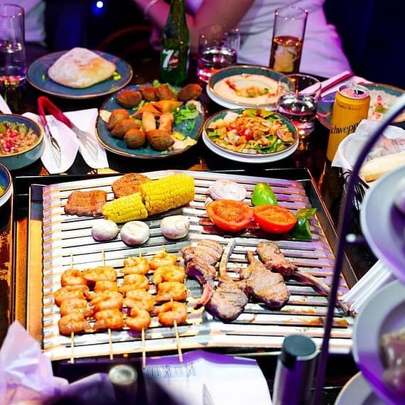 Savor The Best Charcoal Bbq In Town With Soft Beverages! Dubai
