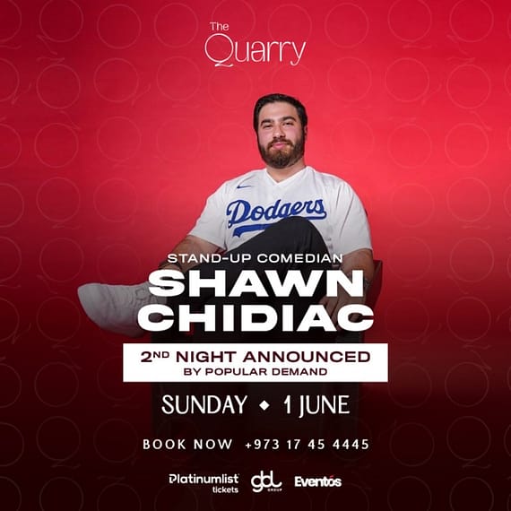 Shawn Chidiac Live at The Quarry Shows and Theatrical Plays