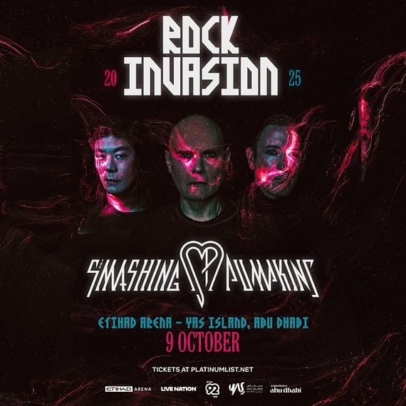 Smashing Pumpkins at Etihad Arena in Abu Dhabi Concerts