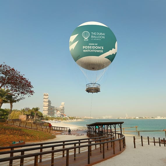 The Dubai Balloon at Atlantis Air Adventures
