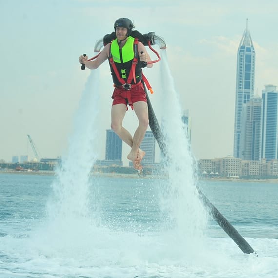 Up To 53% Off On Flyboarding / Water Jet Pack (Ride / Activity) At Hydro Water Sport L.L.C Dubai