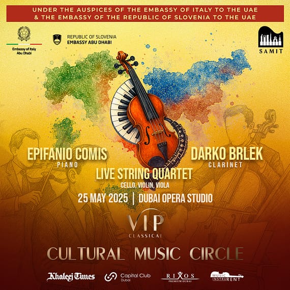 VIP Classical - Cultural Music Circle | May in Dubai Classical Events