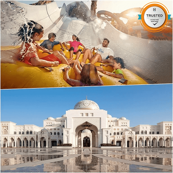 Yas Waterworld Abu Dhabi + Qasr Al Watan - Combo Combos and more adventures