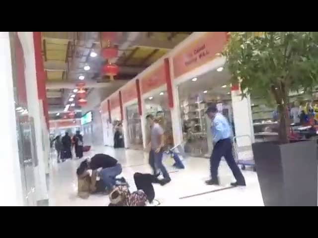 qatar dragon mall fight
