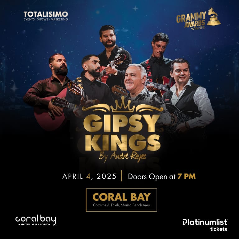 Gipsy Kings By Andre Reyes at Coral Bay