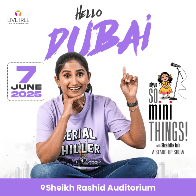 So Mini Things with Shraddha Jain in Dubai Comedy Events