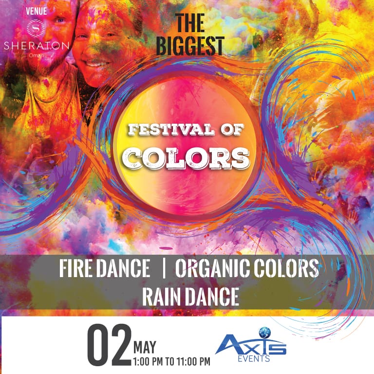 Festival of Colors in Oman Festival